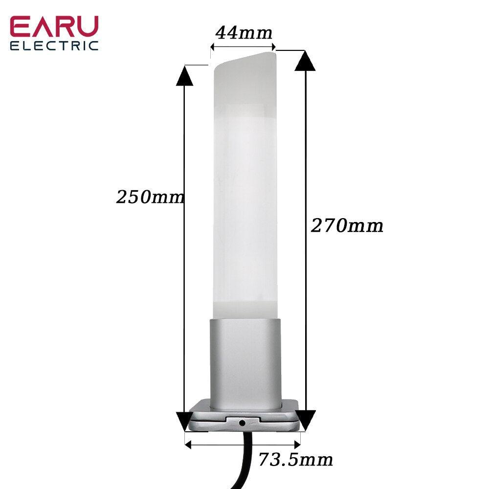 Aluminum Machine Safety Indicator Light Be With Buzzer LED Signal Light Three-color Tower Light Foldable 24V Customizable Logo.