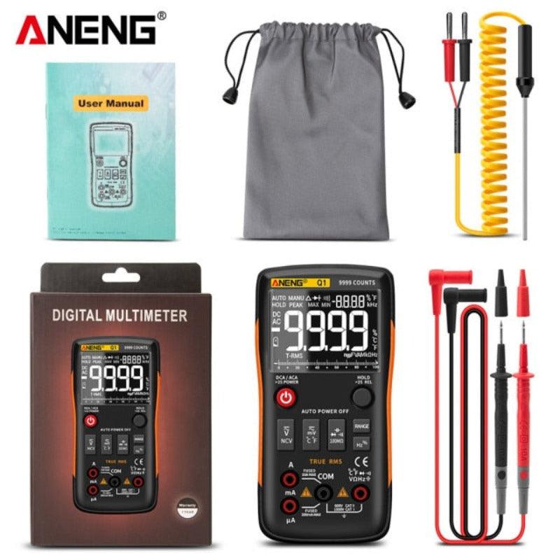 ANENG- Q1 Digital Multimeter 9999 Analog Tester| Multicolor Optional.