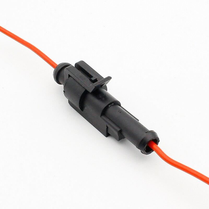 Auto wire connector 1 2 3 4 5 6 Way 1P 2P 3P 4P 5P auto connector Male & Female Waterproof Electrical Connector Plug with cable.