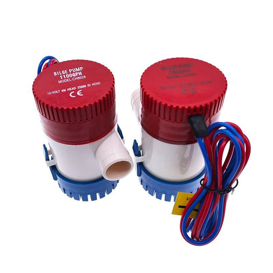 bilge pump 12v 24V 1100gph 750gph water pump used in boat seaplane motor homes houseboat.