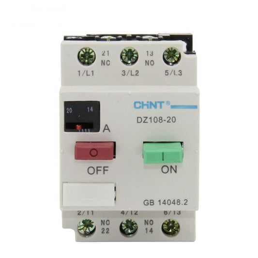 CHINT DZ108-20/211 111 AC Motor Starter General Motors Motor Protection Starter.chint dz108-20