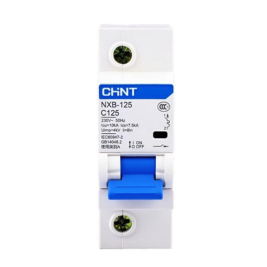 CHNT CHINT NXB-125 1P 63A 80A 100A 125A 230V 220V 50HZ Miniature Circuit breaker MCB NEW DZ47.
