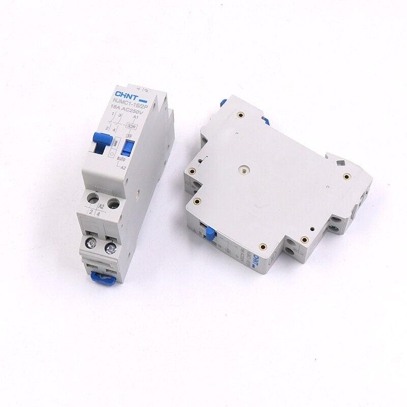 CHNT NJMC1-16/1P 2P DC24V AC220V 16A Pulse Relay Impulse Relay.
