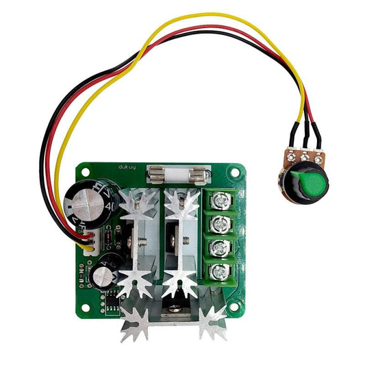 DC Motor Speed Controller 6v-90v Switch Stepless Speed Regulation Current Regulator.