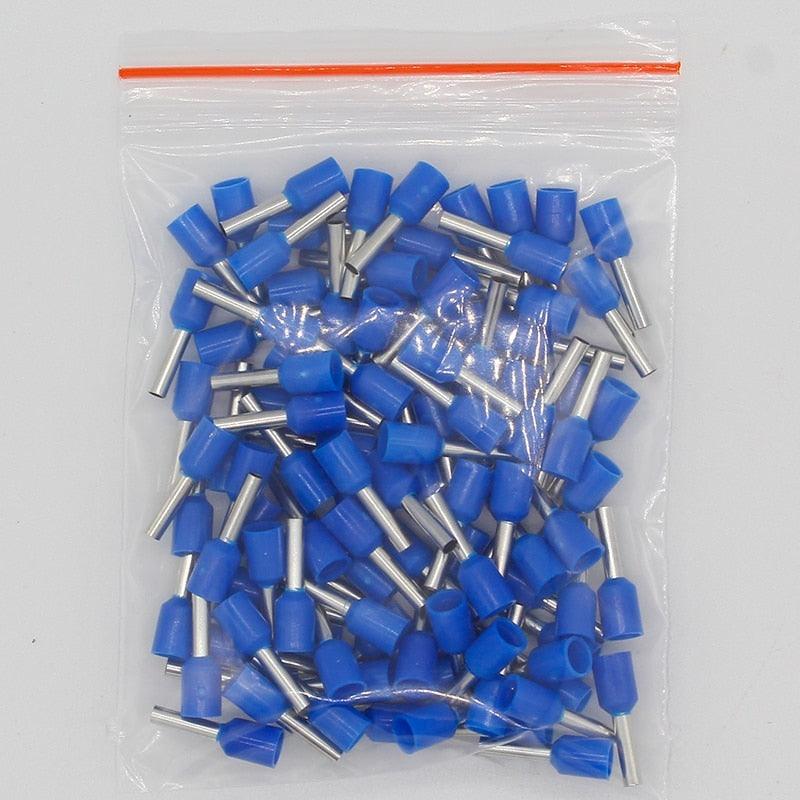 E1508 Tube insulating Insulated terminals 1.5MM2 100PCS/Pack Cable Wire Connector Insulating Crimp Terminal Connector E-.e1508 tube insulated terminal