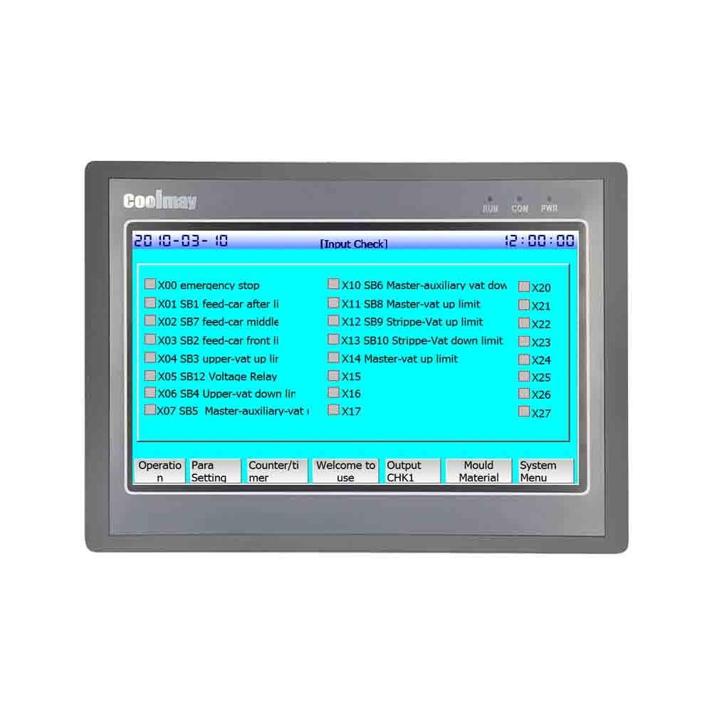 EX3G-100HA | 24DI 24DO Transistor Integrated HMI PLC All in one.