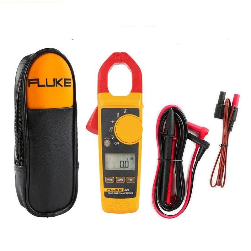Fluke 324 True-RMS Clamp Meter with Temperature Capacitance Measurements and Carry Bag 40/400A AC 600V AC/DC.