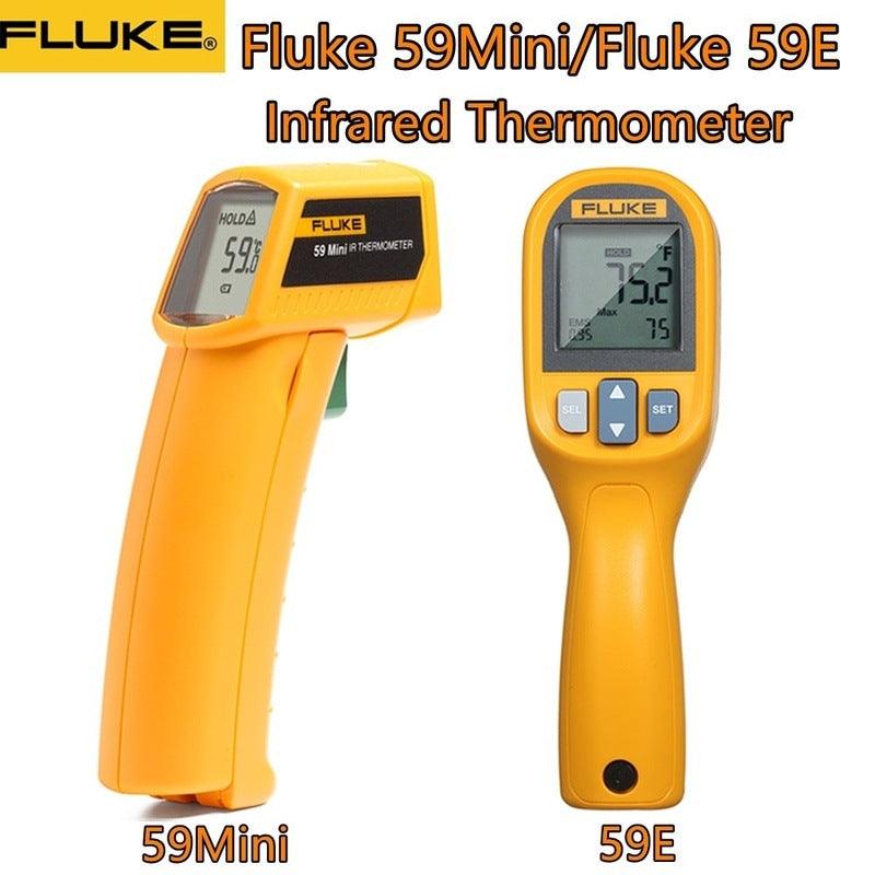 FLUKE 59E /59 Mini Infrared Thermometer Digital Handheld Temperature Tester Laser Thermometer Gun.