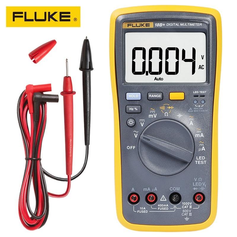 FLUKE Digital Multimeter High Precision AC/DC Voltage Current Temperature Tester.