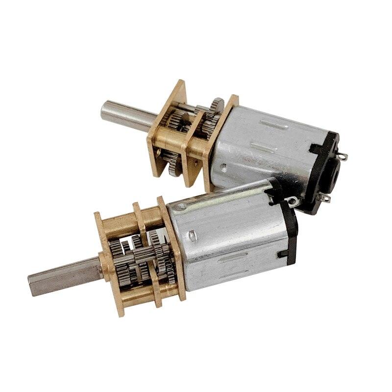 mini gear motor,GA12-N20 DC 3V 6V 12V Micro Metal Gear Motor Gear Wheel Gear Motor 30RPM up to 1000RPM,dc motor ga12 n20