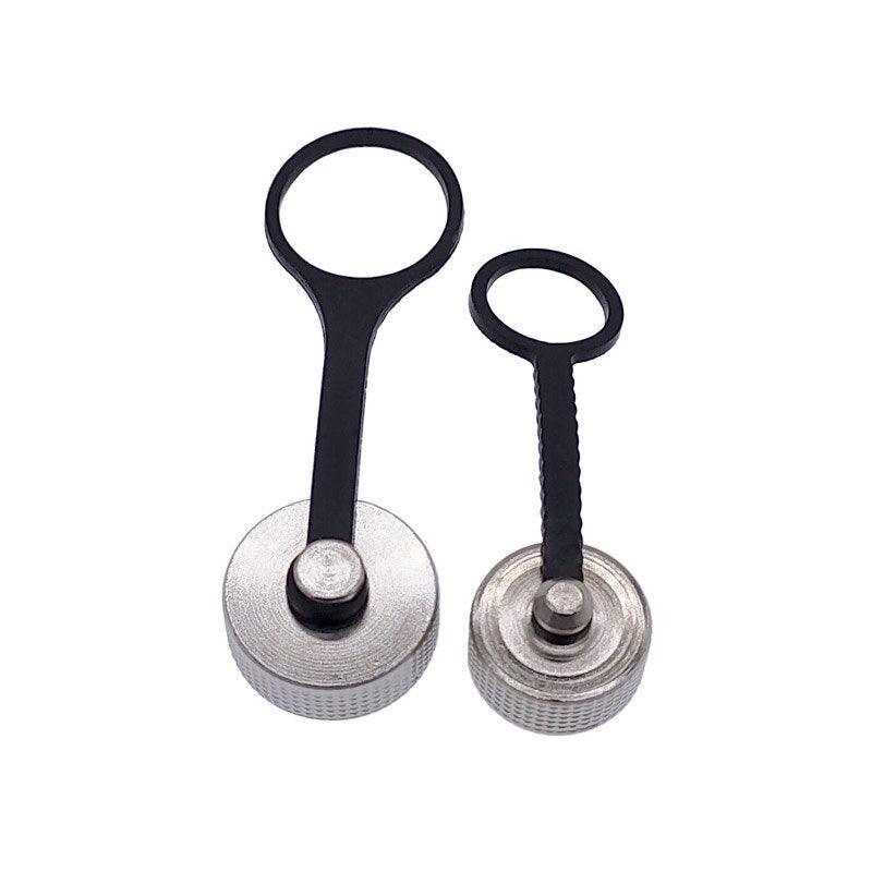 GX12 GX16 Aviation Connector Plug New Cover Waterproof Dust Metal Cap Circular Connector Protective Sleeve.