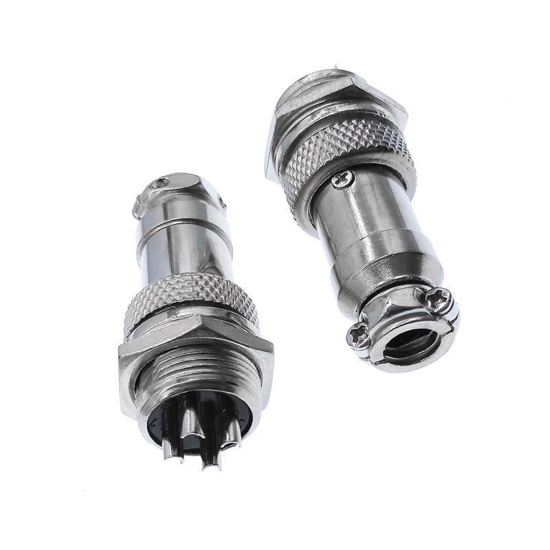 GX16 Aviation Circular Connector 2Pin-10pin Male & Female plug connectors.