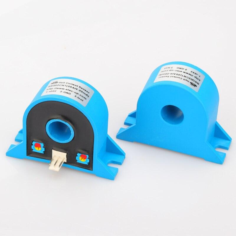 Hall effect current sensors 420ma BSQ02CNT AC 5A 10A 20A 30A 50A output DC 4~20mA transducer current transformer 420ma company.