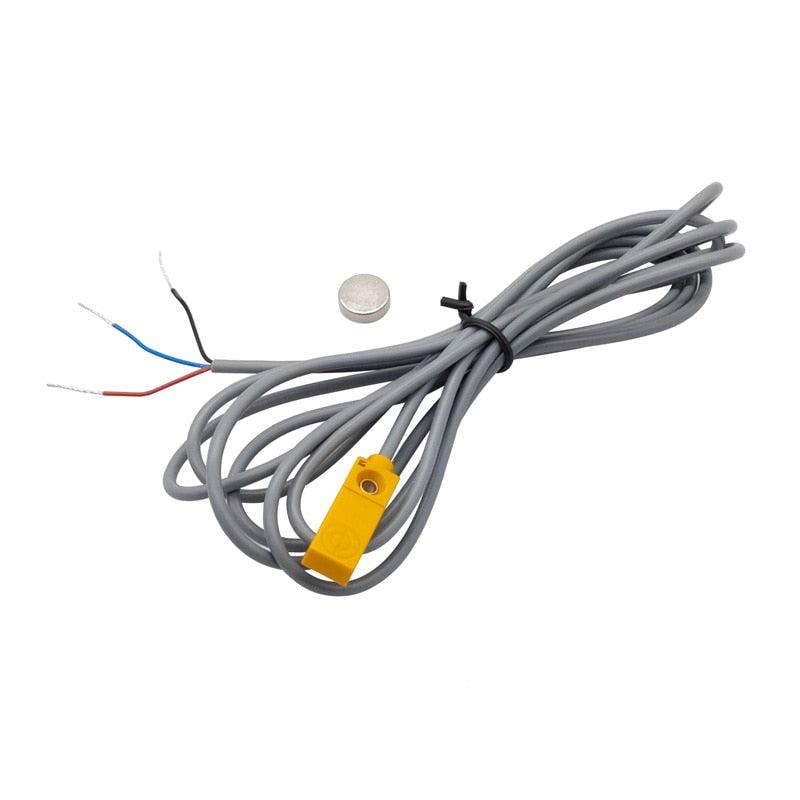 Hall Sensor Square Magnetic Proximity Switch Induction Magnet NPN PNP.
