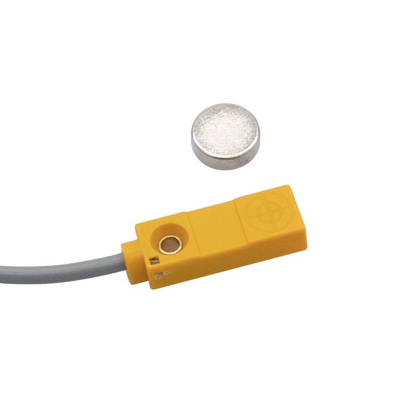 Hall Sensor Square Magnetic Proximity Switch Induction Magnet NPN PNP.