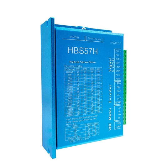 HBS57H closed loop servo motor driver hybrid step servo driver CNC controller.stepper motor driver