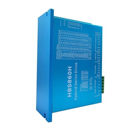 HBS860H HBS86H closed loop servo motor driver hybrid step servo drive with RS232 port.stepper motor driver