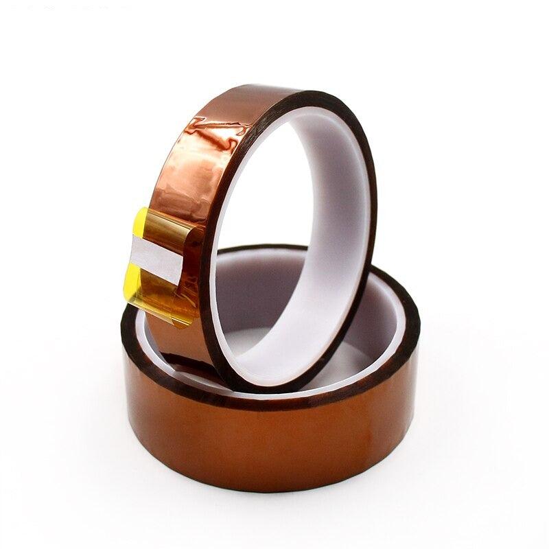 High Temperature Heat BGA Tape Thermal Insulation Tape Polyimide Adhesive Insulating Adhesive Tape 3D Printing Board Protection.