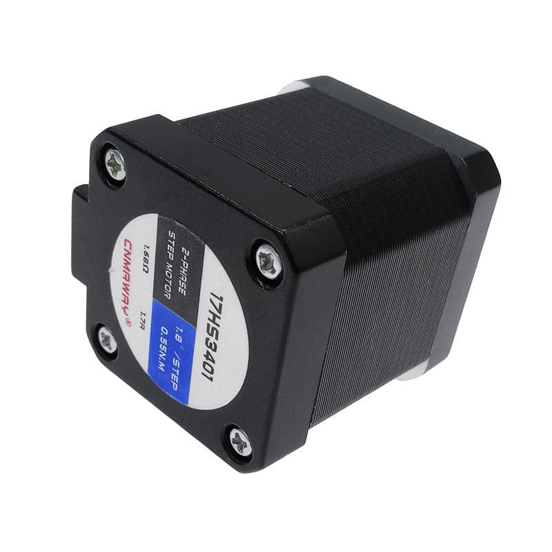 High torque 42 Stepper Motor 2 PHASE 4-lead Nema17 motor 42BYGH34 48MM 1.96A 0.6N.M LOW NOISE (17HS3401) motor for CNC XYZ.