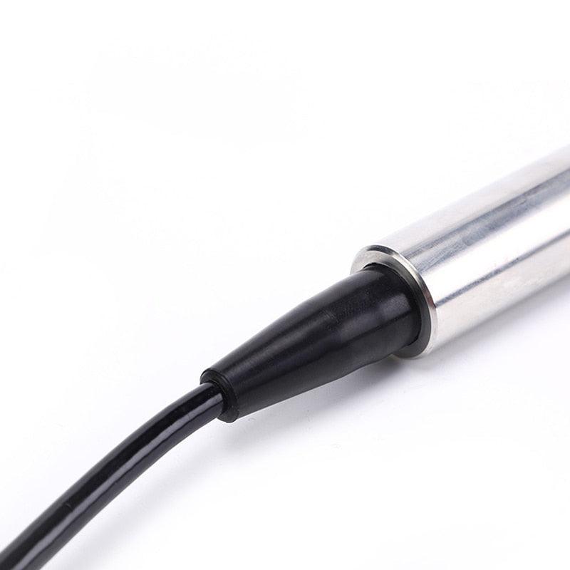 Hydrostatic Silicon throw in type Water Tank Level Sensor 0.5-4.5V output 5V Powered Liquid Level Transmitter for 20m Deep Well.