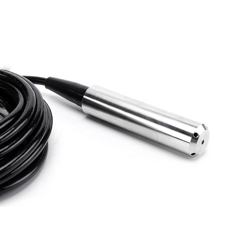 Hydrostatic Silicon throw in type Water Tank Level Sensor 0.5-4.5V output 5V Powered Liquid Level Transmitter for 20m Deep Well.