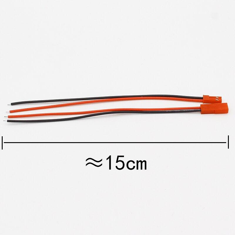 IMC Hot 10 Pairs 150mm JST Connector Plug Cable Male+Female for RC Battery.