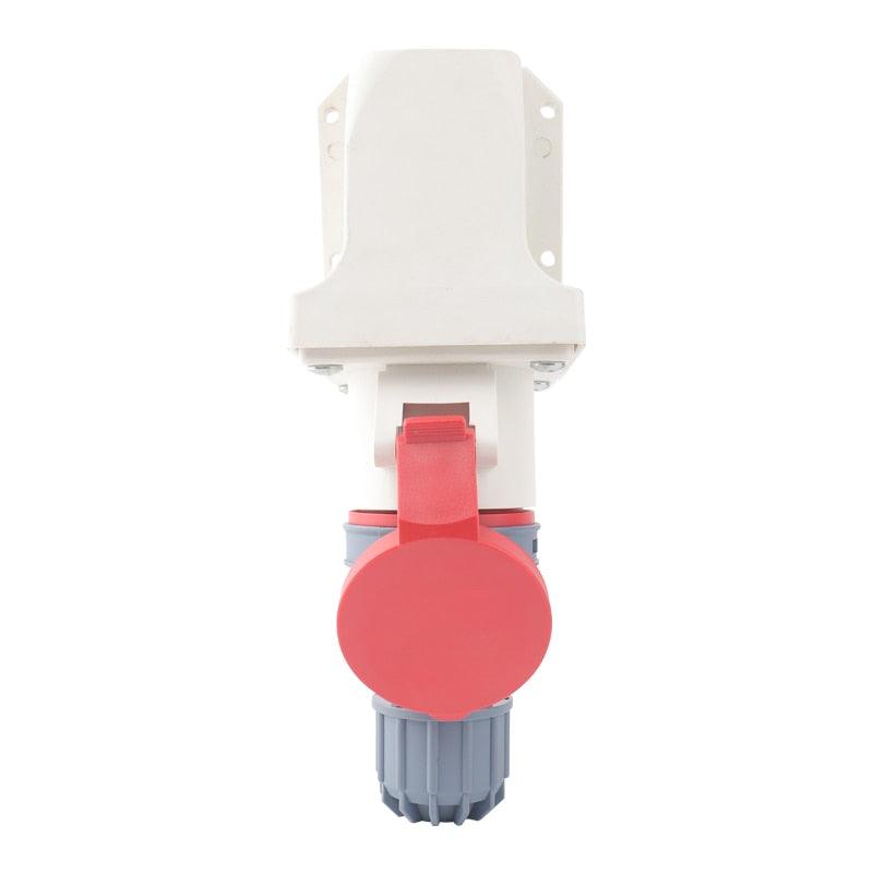 IP44 Industrial Plug and Socket 16A/32A 3P 4P 5P Waterproof and Explosion-proof.
