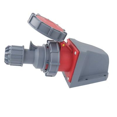 IP67 NEW Industrial Plug and Socket 16A 32A 3 Pin 4 Pin 5 Pin Wall Mounted.
