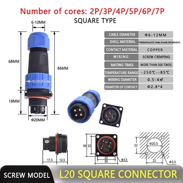 Connector 2 3 4 5 6 7 Pin