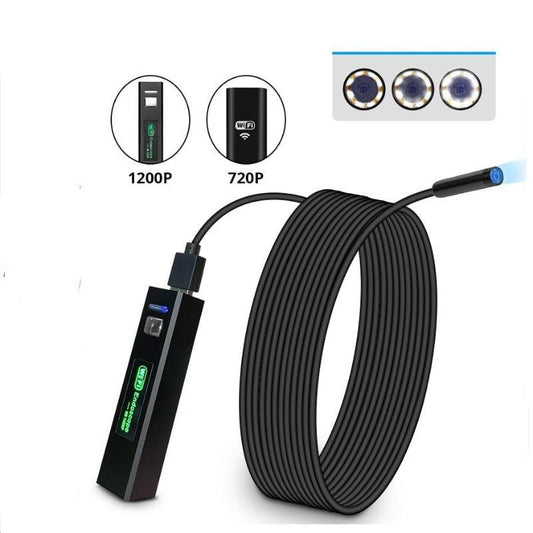 KERUI- 1200P WIFI Endoscope IP67 HD Wireless Snake Camera/ 1-10M optional.