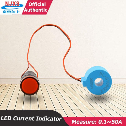 LED Current Indicator Power Indicator 16mm Tapping Size Alarm Lights Mutual-Inductor Signal Indicator Line Monitoring led light.current indicator led