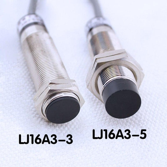 M16 3mm 5mm DC6~36V Cylinder Inductive Proximity Sensor Switch LJ16A3-3(5) PNP/NPN NO NC.