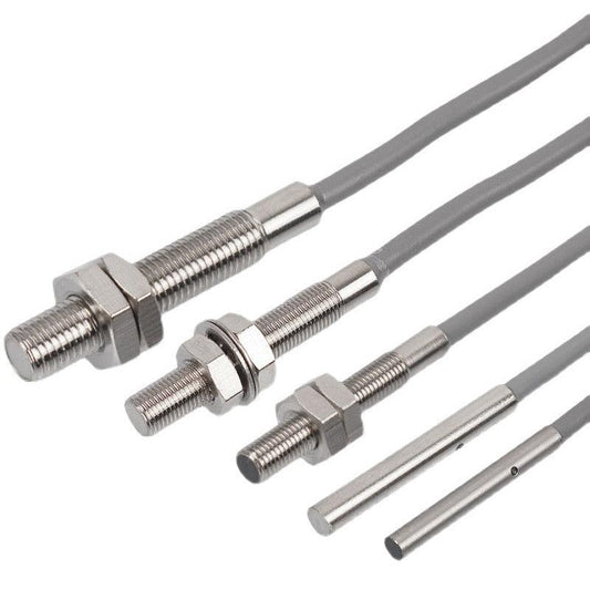 M3/M4/M5/M6 Micro Proximity Switch Three Wire Inductive Sensor with 2m Cable IP68,metal sensor