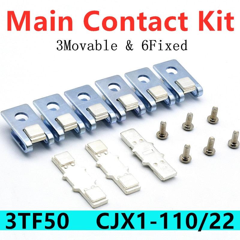Main Contact Kit 3TY7500-0A 0X for 3TF50 Contactor Accessories Replacement CJX1-110/22.