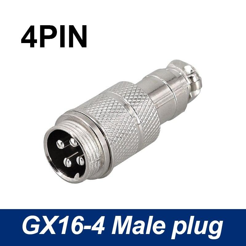 Male Plug GX16 aviation connector docking male plug 2Pin-10pin L73 RS765 DF16 M16.