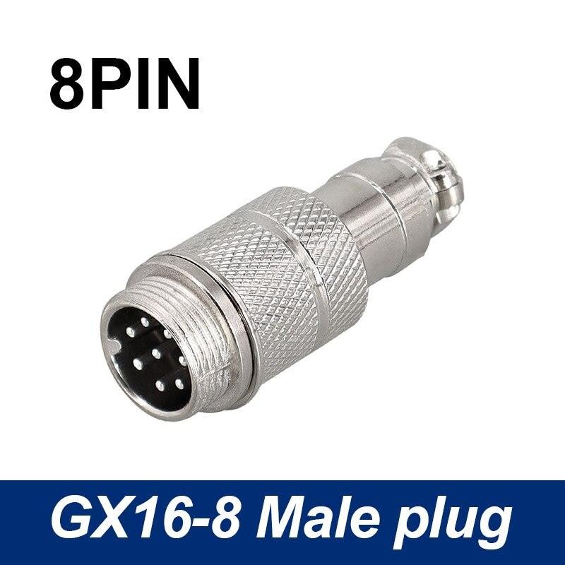 Male Plug GX16 aviation connector docking male plug 2Pin-10pin L73 RS765 DF16 M16.