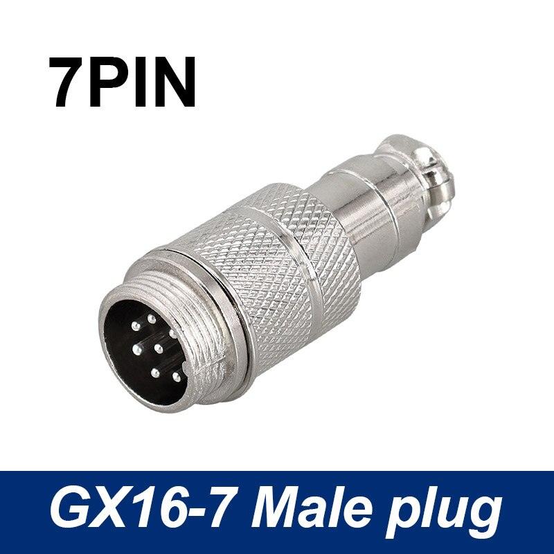 Male Plug GX16 aviation connector docking male plug 2Pin-10pin L73 RS765 DF16 M16.