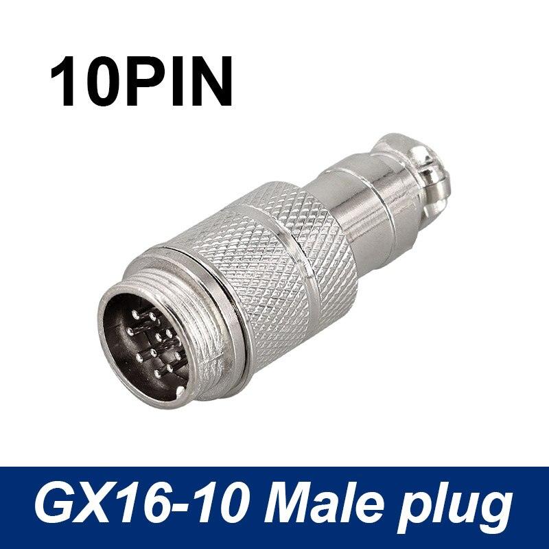 Male Plug GX16 aviation connector docking male plug 2Pin-10pin L73 RS765 DF16 M16.