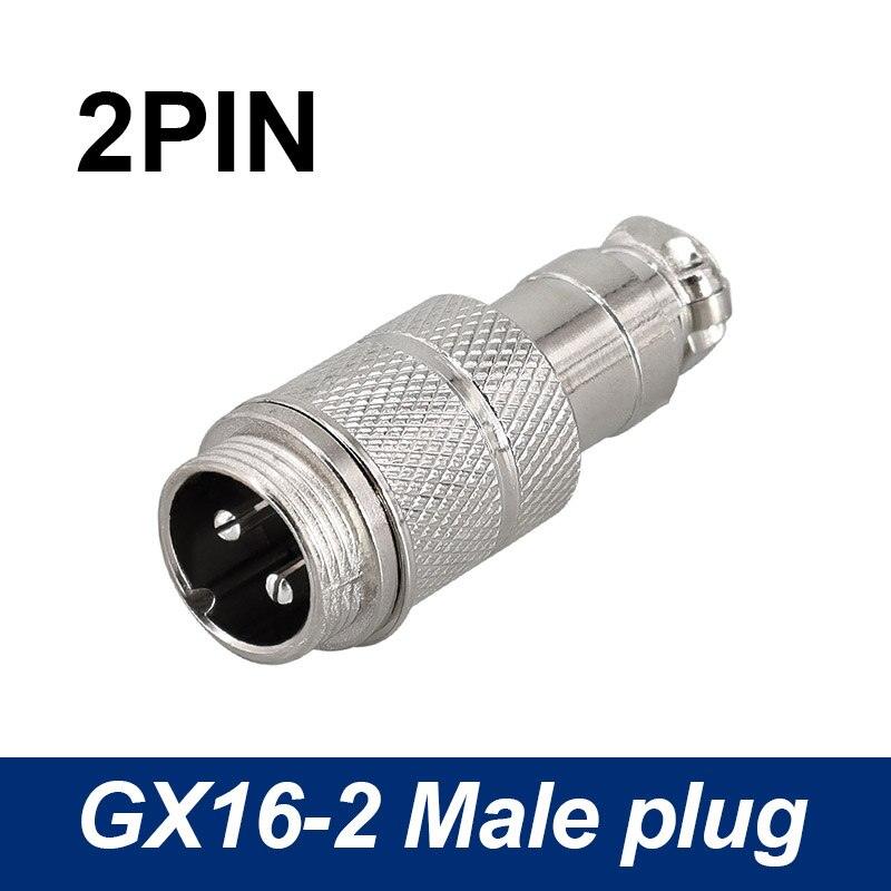 Male Plug GX16 aviation connector docking male plug 2Pin-10pin L73 RS765 DF16 M16.