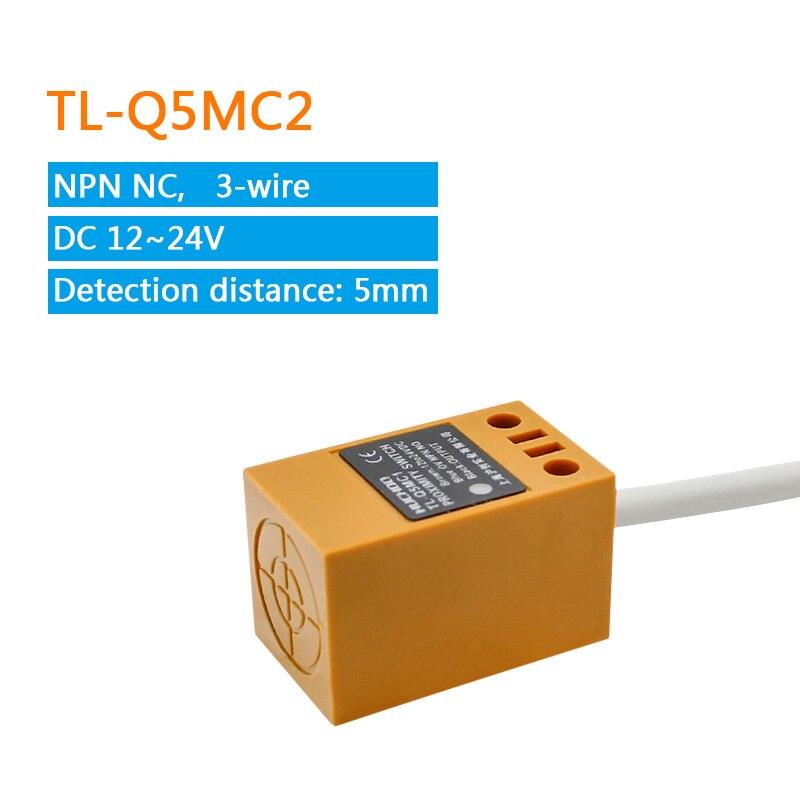 Metal Inductive Proximity Switch 3-wire NPN PNP Sensor Switch With 1.5m Cable TL-Q5MC1.