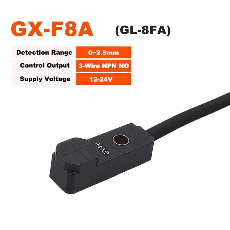 Mini Square Proximity Switch 1m NPN 3-wire Inductive Sensor GX.