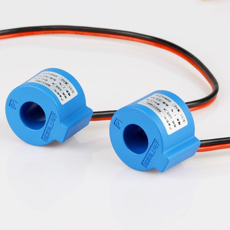 Miniature AC Current Transformer 05 class BZCT18AL-30a/5a 505a 75a:5a 100a/5a 150a5a standard current transformer single phase 3.