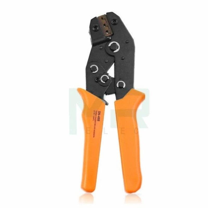 MR- SN-48b Series 7 kinds of Collets European Bare Terminal Crimping Pliers| 2.8 4.8 6.3 Tool Plug Spring Precision.
