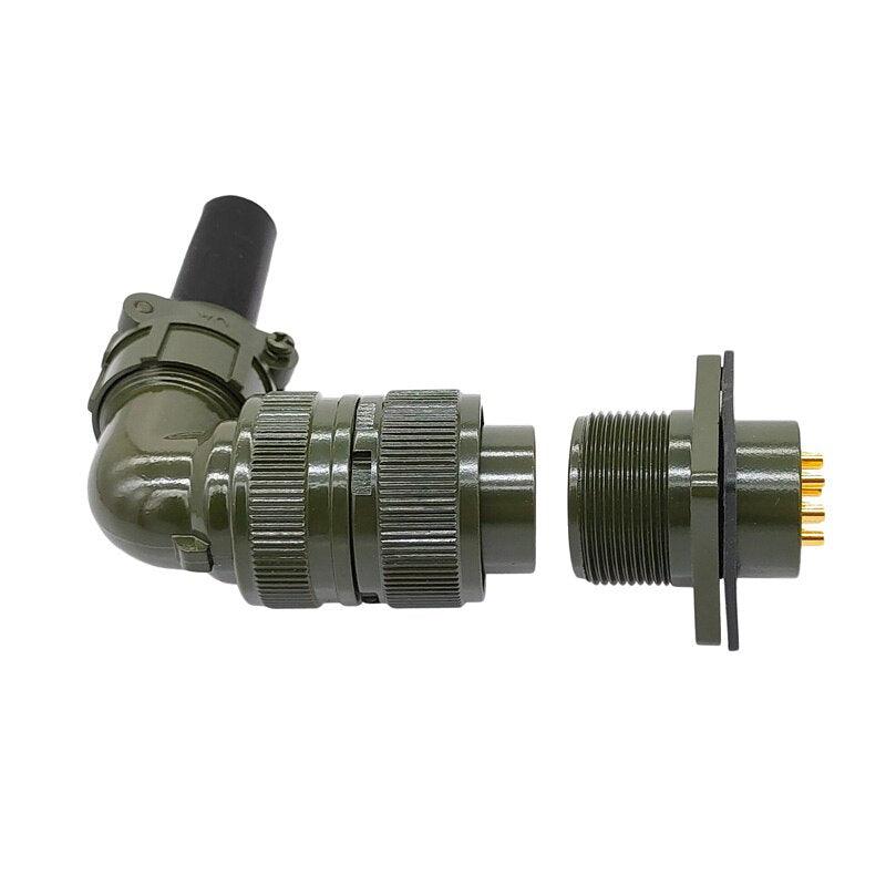 MS3102A MIL-C 5015 Military Specification Connector 18S-12 18S-8 18S-1 Plug&Socket MS3106A MS3108A MIL STD Circular Connectors.
