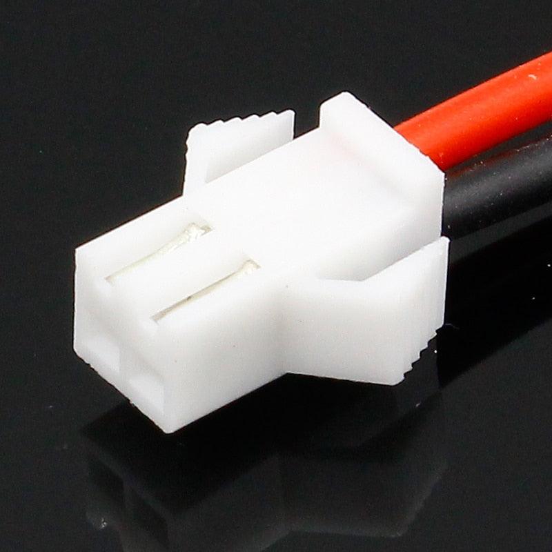 Promotion! 10Pairs 10cm Long JST SM 2Pins Plug Male to Female Wire Connector.