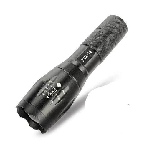 PROSTORMER- Led Flashlight with 18650 Battery| Lamp Beads: Q5/T6/L2 Optional.