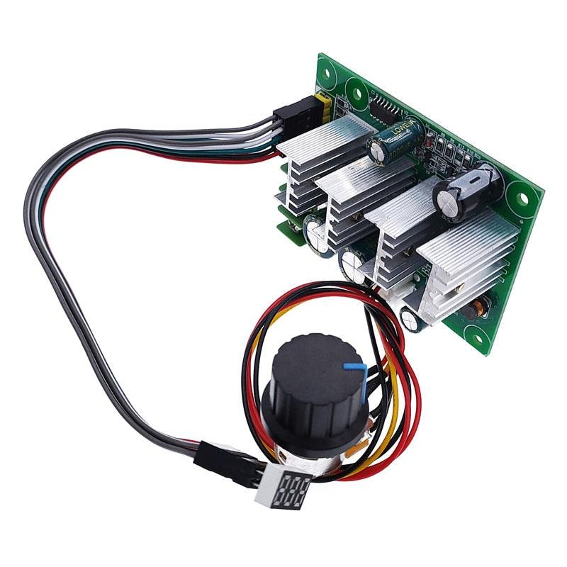 PWM DC motor speed controller Digital display 0~100% adjustable drive module 6V~60V Input Max30A.