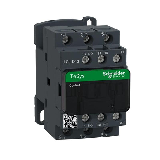 Schneider Electric 3P 12A AC Contactor LC1D12M7C LC1D12CC7C LC1D12B7C LC1D12E7C LC1D12F7C LC1D12Q7C LC1D12P7C.