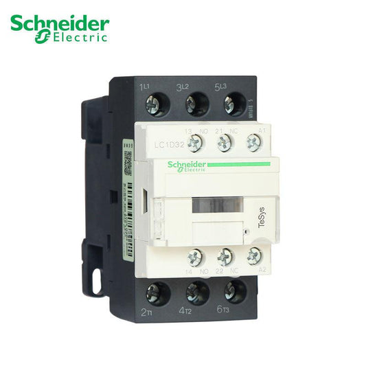 Schneider Electric 3P 32A AC Contactor LC1D32M7C LC1D32CC7C LC1D32B7C LC1D32E7C LC1D32F7C LC1D32Q7C.