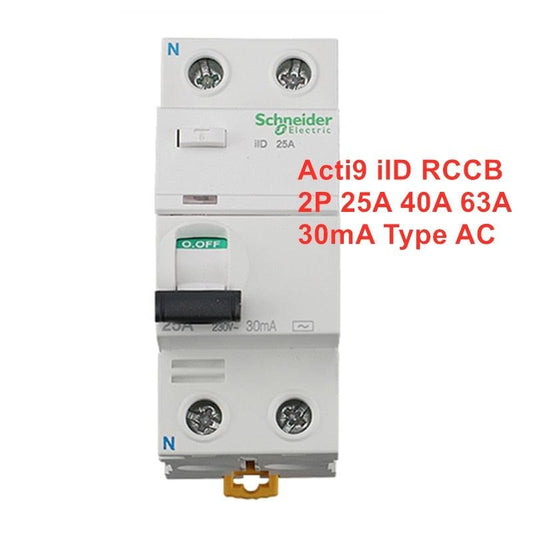residual current circuit breaker,rccb schneider